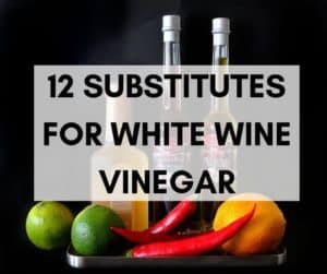 12 white wine vinegar substitutes featured