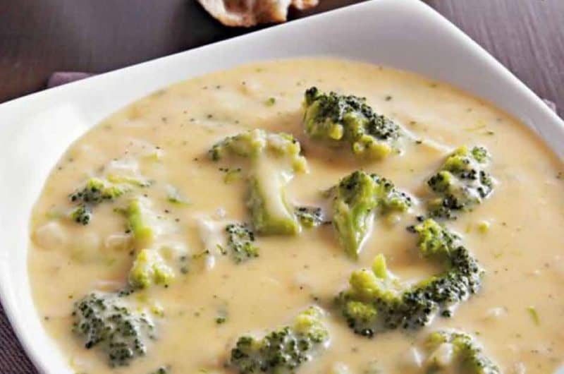 Crockpot Broccoli Cheese Soup in 8 Easy Steps
