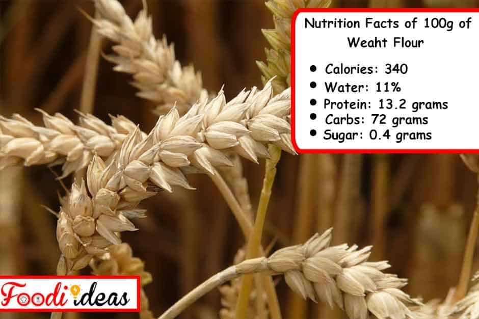 wheat flour nutritional facts