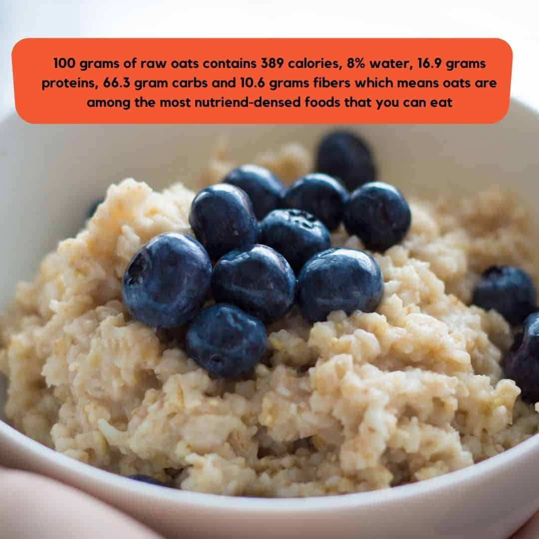 eat oatmeal after tooth extraction to heal quickly