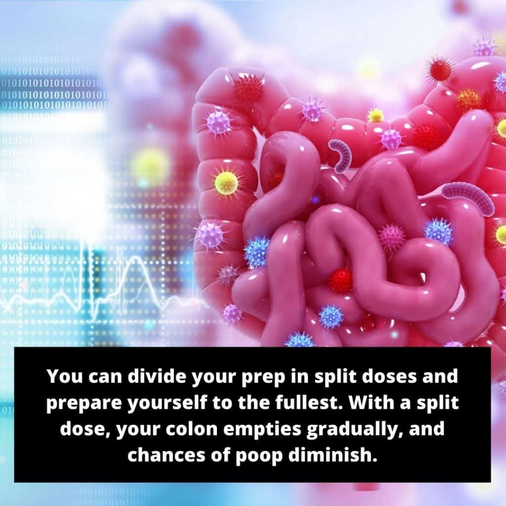 what to do if you are still pooping in the morning of colonoscopy
